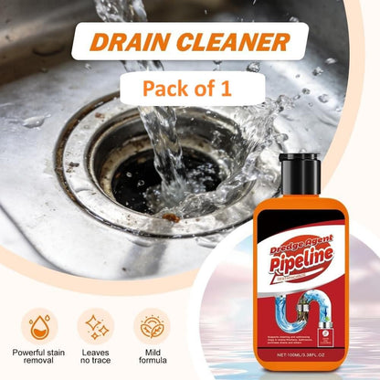 Clearing Blockage Descaling Deodorizing Pipeline Unclogging Agent 100 ml (Pack of 1)